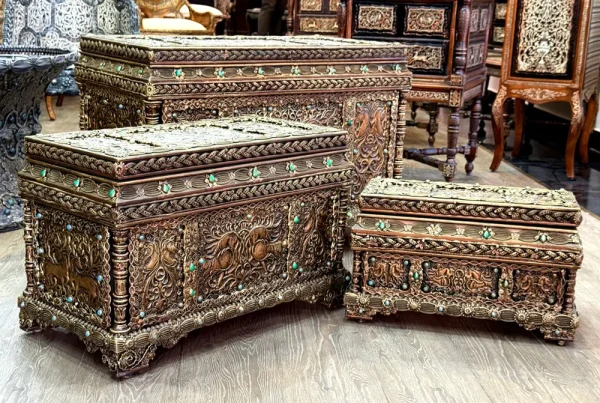 Golden Horse Chest